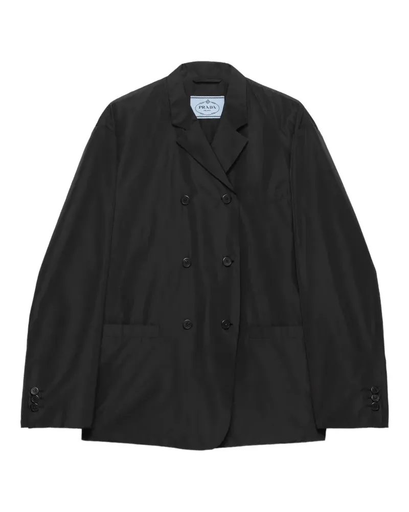 Prada double-breasted blazer - Schwarz Schwarz