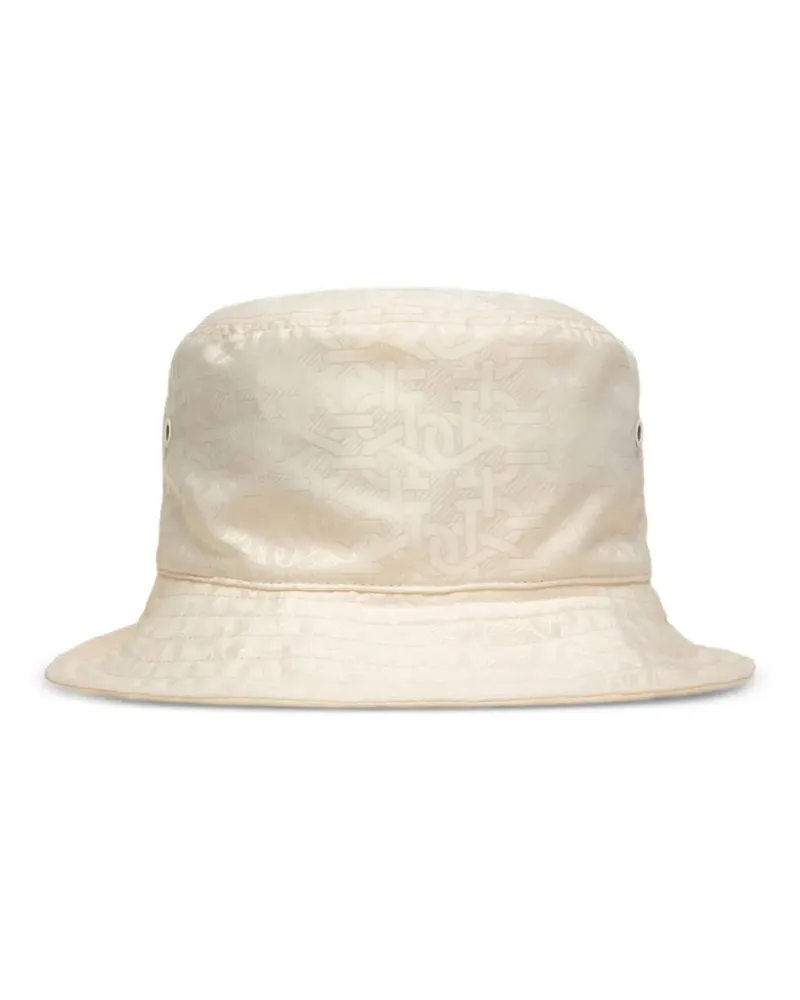 Bally Fischerhut mit B-Monogramm - Weiß Weiß