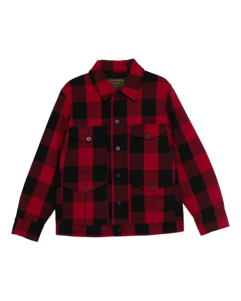 Filson Jacke mit Tasche - Schwarz Schwarz