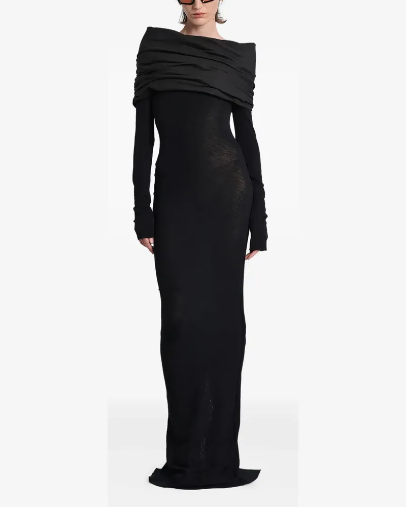 Entire Studios Einschultriges Minikleid - Schwarz Schwarz