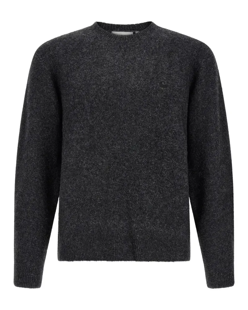 Carhartt WIP Curtis embroidered-logo sweater - Grau Grau