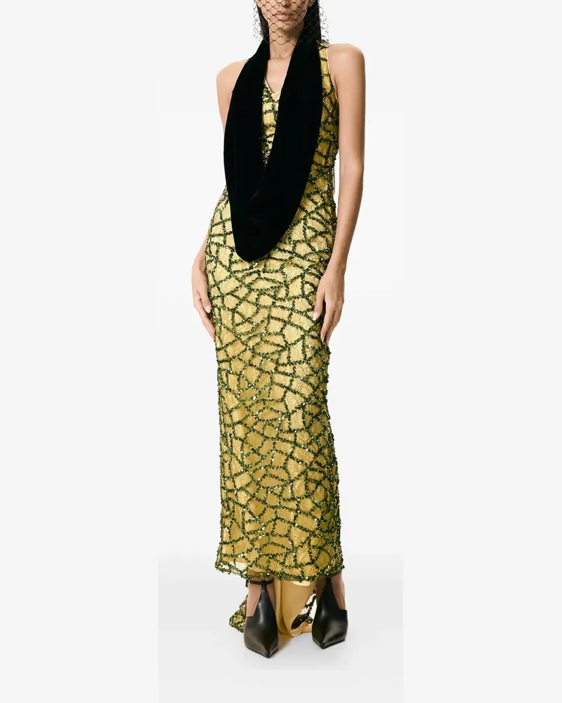 V:PM ATELIER Olga maxi dress - Grün Grün