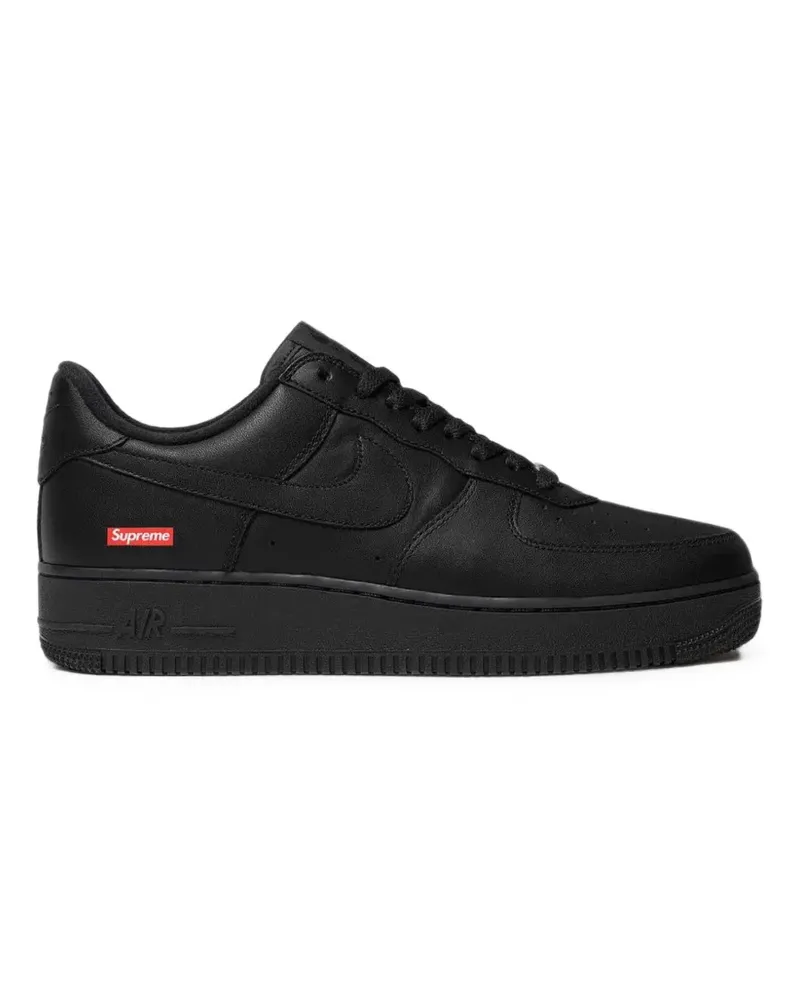 Nike x Supreme Air Force 1 Sneakers - Schwarz Schwarz
