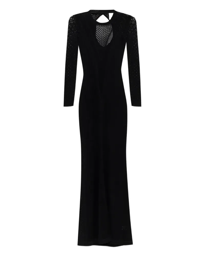 Isabel Marant Rückenfreies Maxikleid - Schwarz Schwarz
