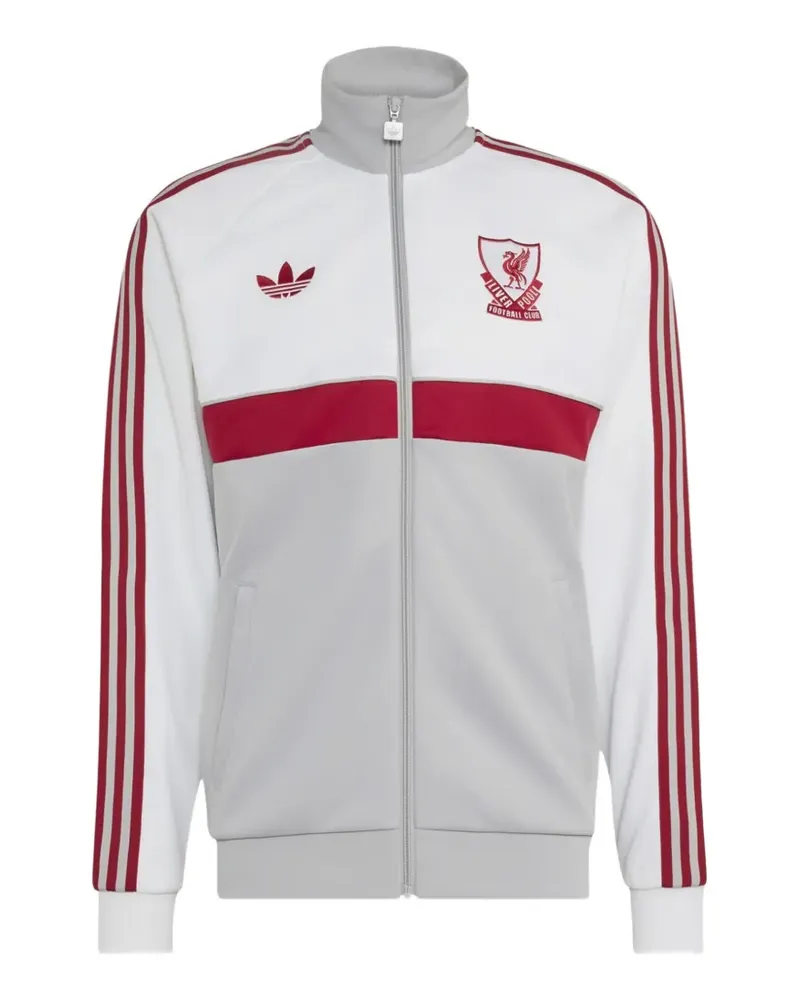 adidas x Liverpool FC Jacke mit Logo - Weiß Weiß