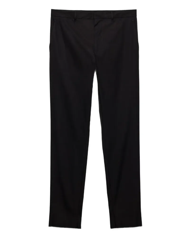 Prada Popeline-Hose aus Baumwolle - Schwarz Schwarz