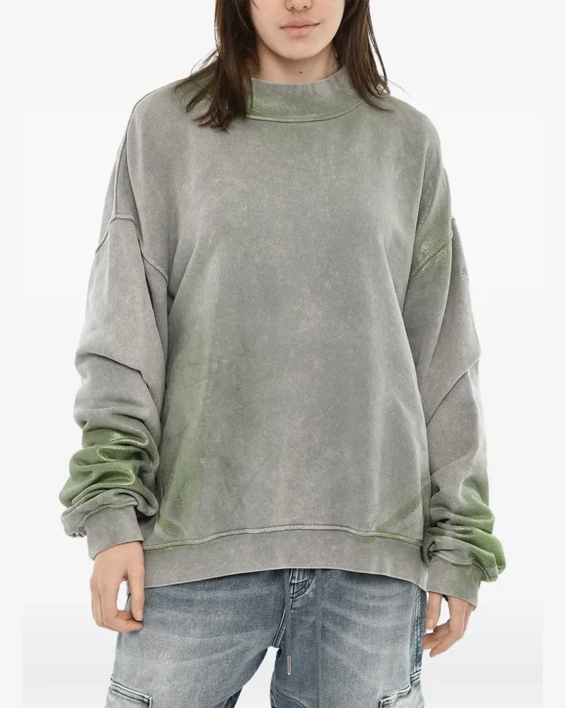 Diesel crew-neck oversized sweatshirt - Grau Grau