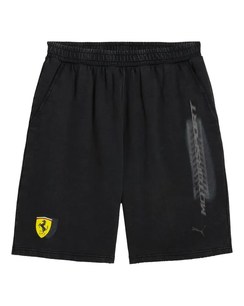 Puma Ferrari Race Sun Las Vegas Shorts - Schwarz Schwarz