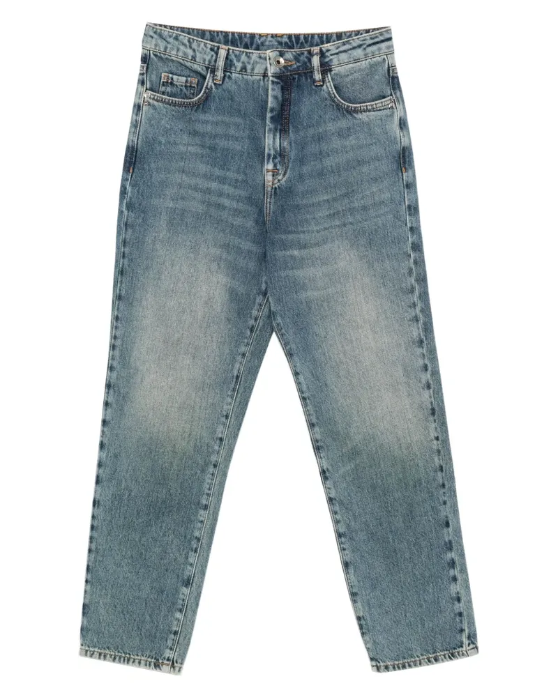 Patrizia Pepe Gerade Jeans mit hohem Bund - Blau Blau
