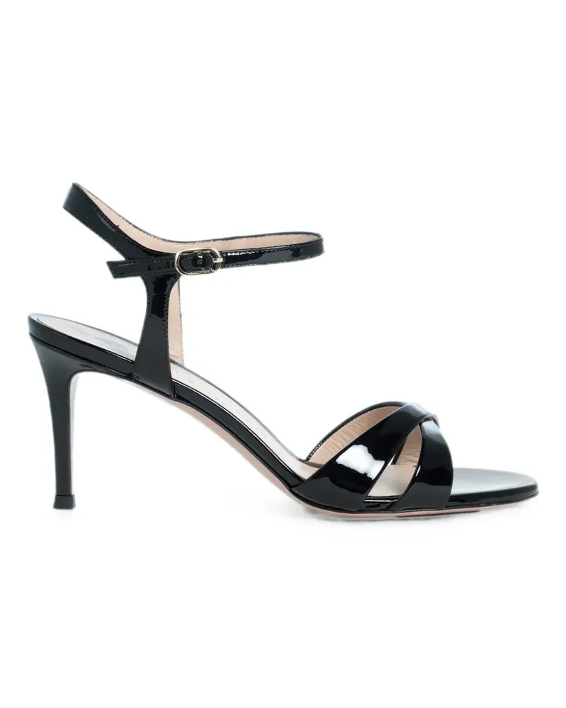 FESTA Milano Romilda crossover-strap heeled sandals - Schwarz Schwarz