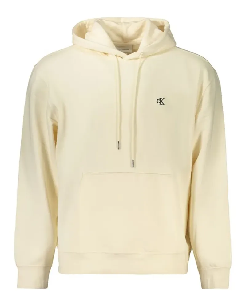 Calvin Klein Hoodie mit Logo-Stickerei - Nude Nude