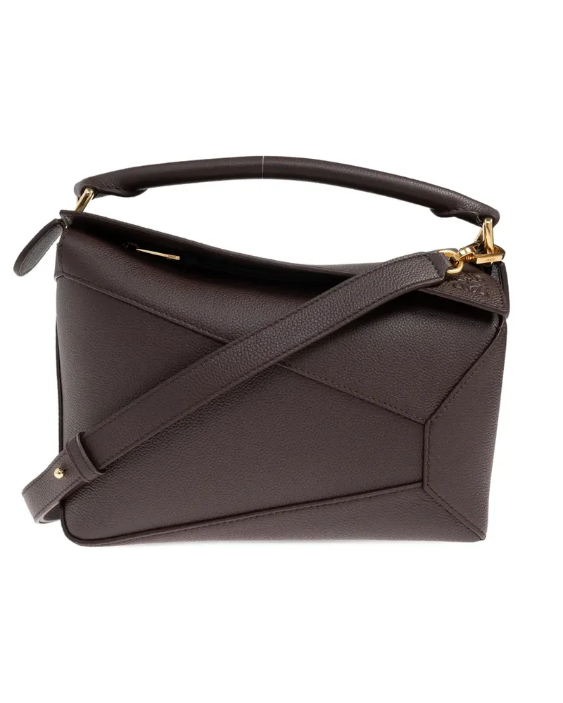 Loewe Small Puzzle Edge tote bag - Braun Braun