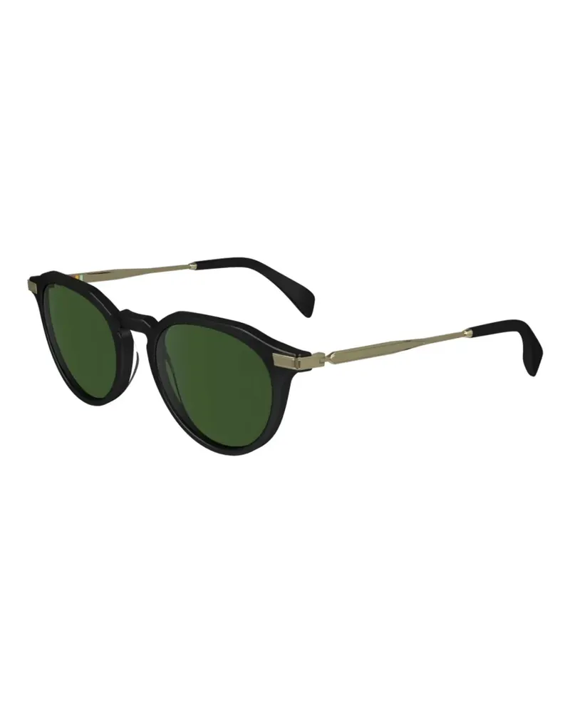 Paul Smith Keats Sonnenbrille mit rundem Gestell - Schwarz Schwarz
