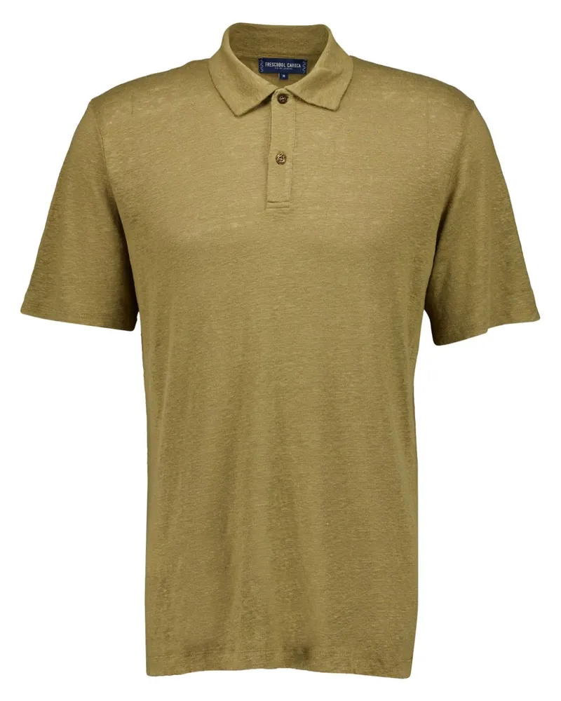 Frescobol Carioca Mello Poloshirt - Grün Grün