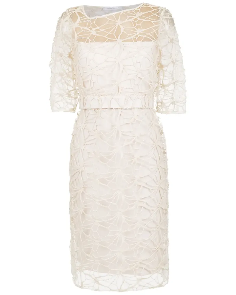 Gloria Coelho Kleid aus Spitze - Nude Nude