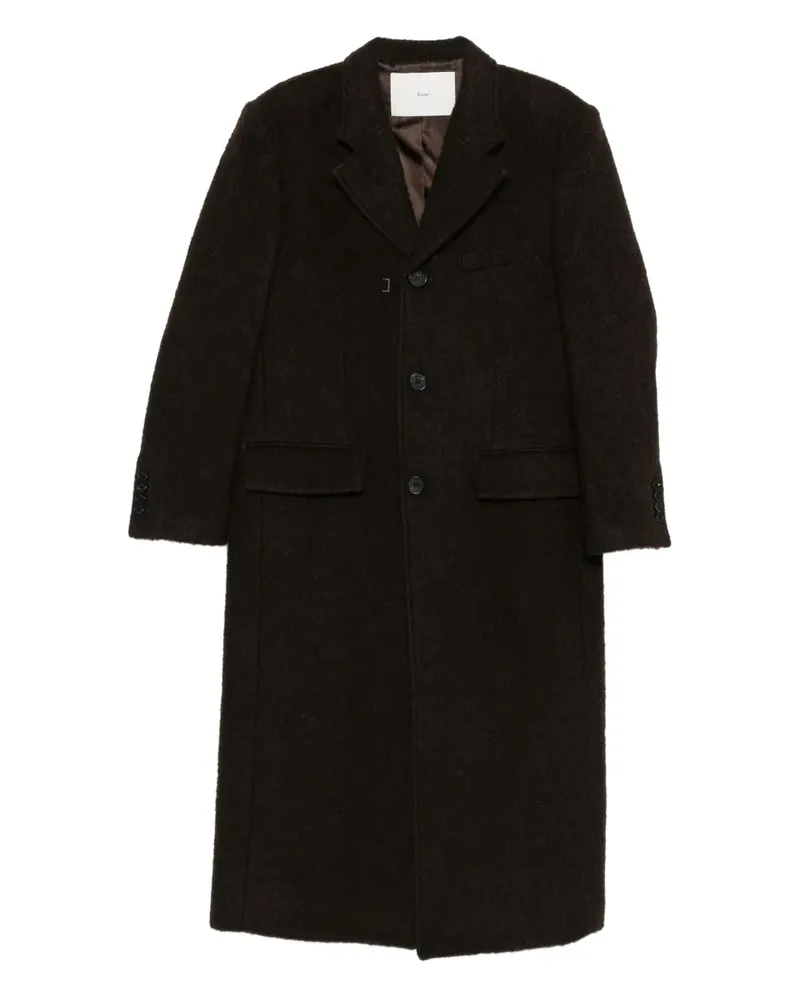 Dunst single-breasted coat - Braun Braun