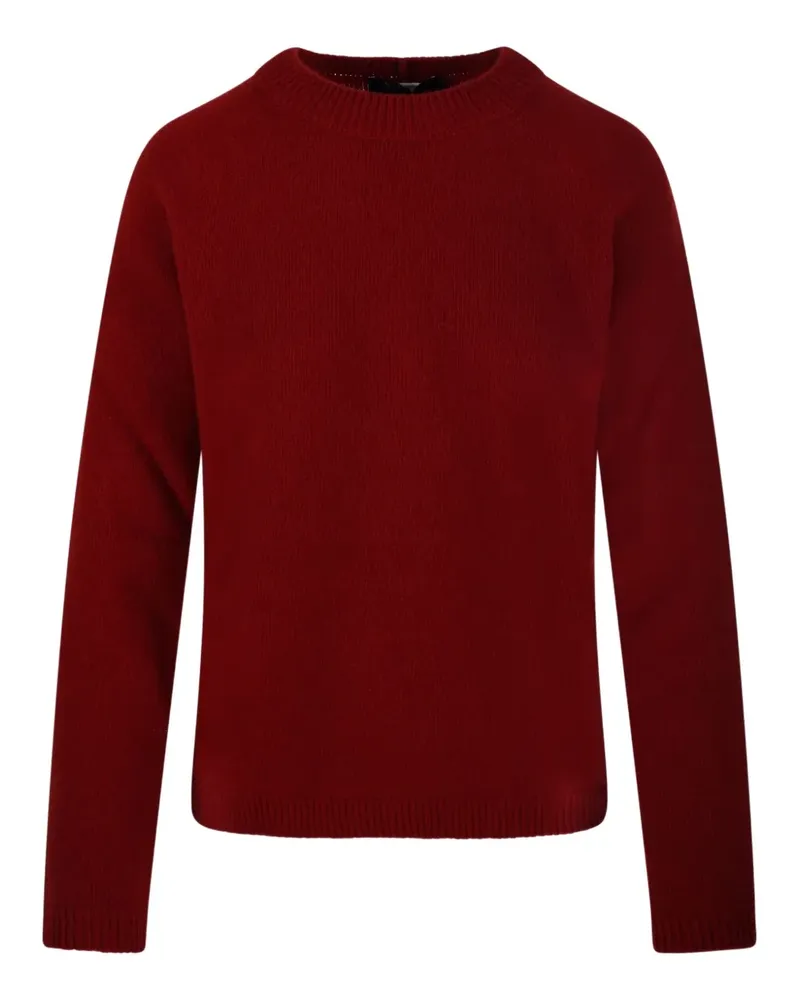Max Mara Max Mara Pullover mit rundem Ausschnitt - Rot Rot