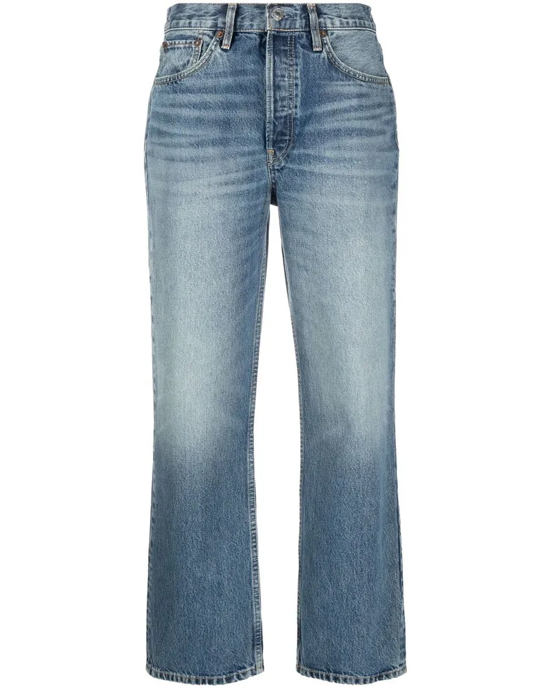 RE/DONE 90s Low Slung Jeans Blau