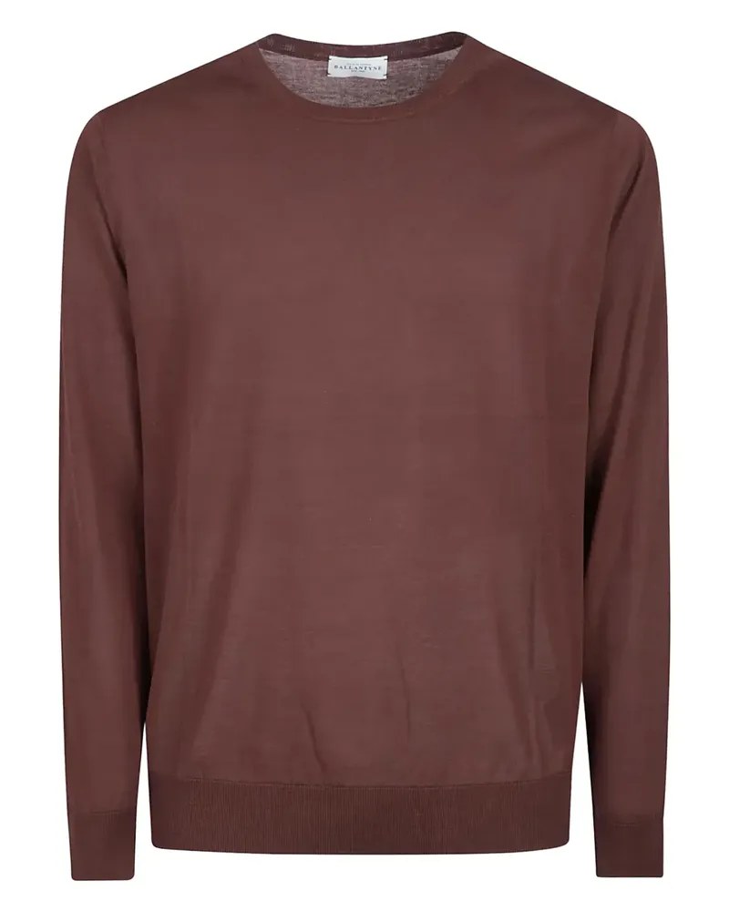 Ballantyne Kaschmirpullover mit Rundhalsausschnitt - Braun Braun
