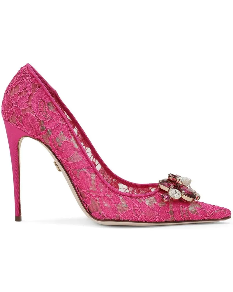 Dolce & Gabbana Belucci Pumps 90mm - Rosa Rosa