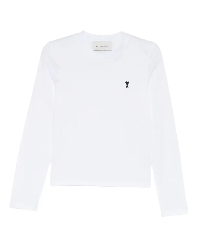 AMI Paris Ami de Coeur T-Shirt - Weiß Weiß