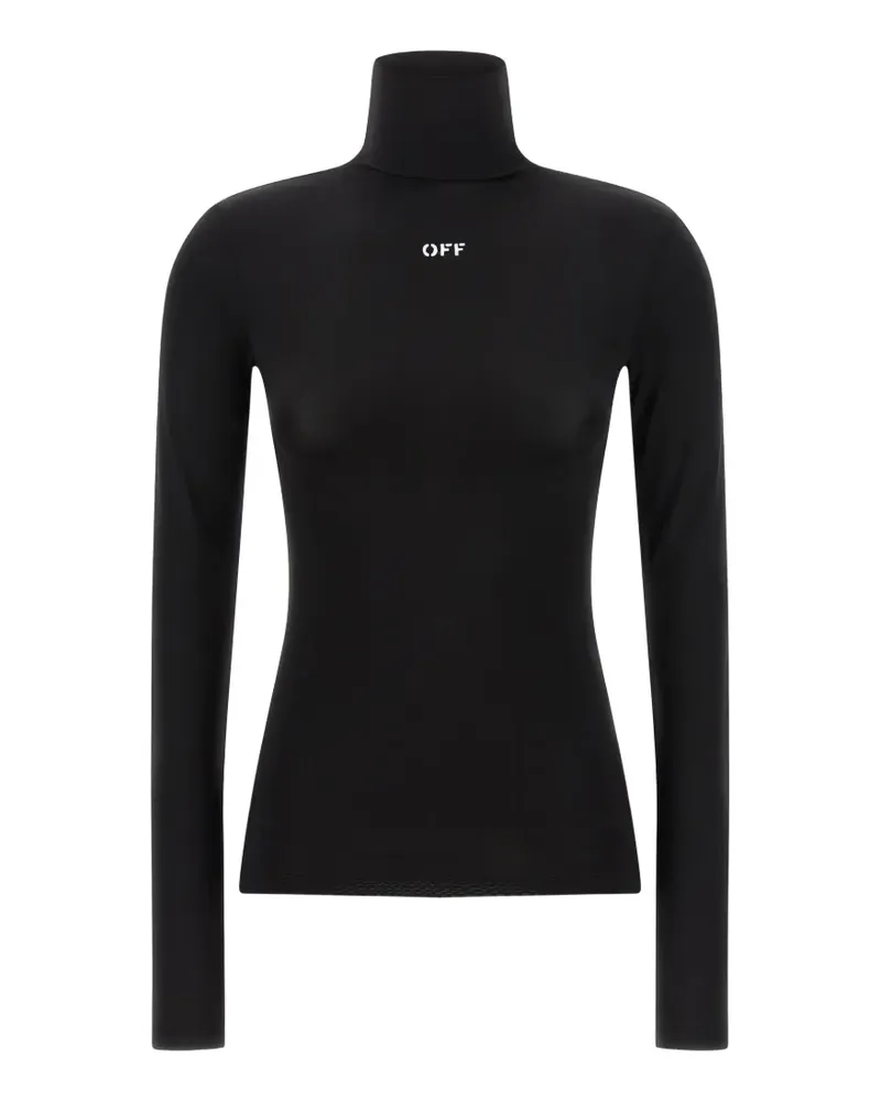 OFF-WHITE Off Stamp high-neck sweatshirt - Schwarz Schwarz