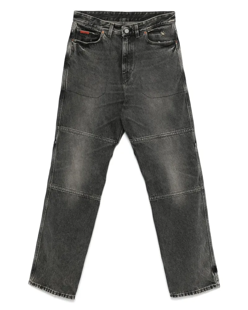 Martine Rose Jeans mit Kontrasteinsätzen - Schwarz Schwarz