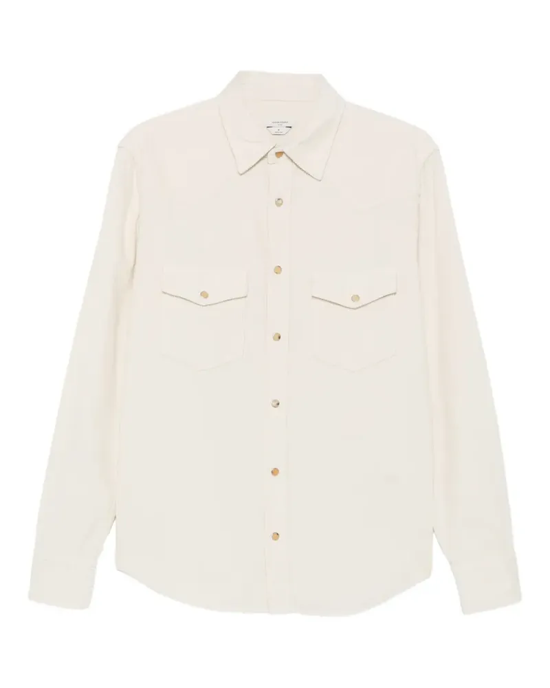 Jacob Cohën corduroy western-style shirt - Nude Nude
