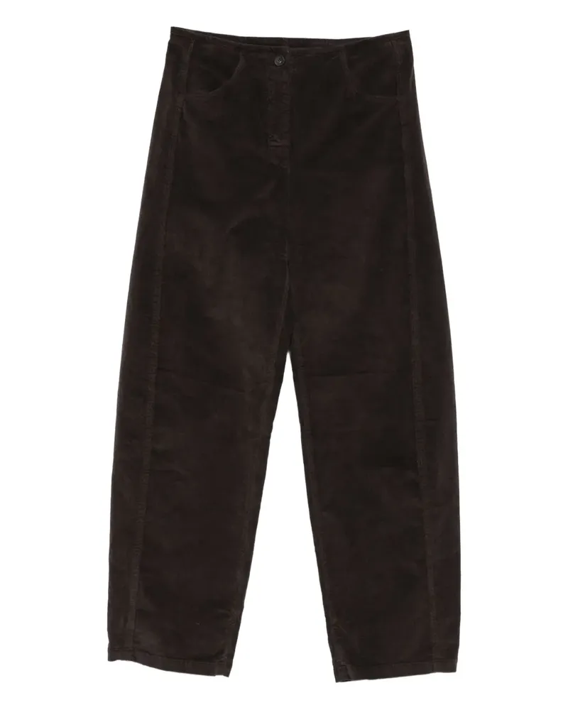 KristenseN Du Nord Hose aus Cord mit Seitennaht - Braun Braun