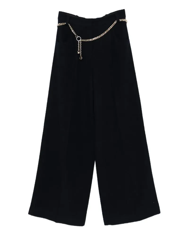 Maje Hose mit Kettendetail - Blau Blau