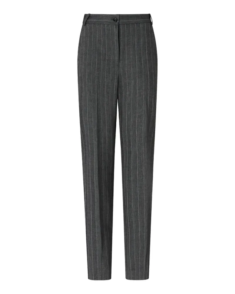 Pinko Hose mit Nadelstreifen - Grau Grau