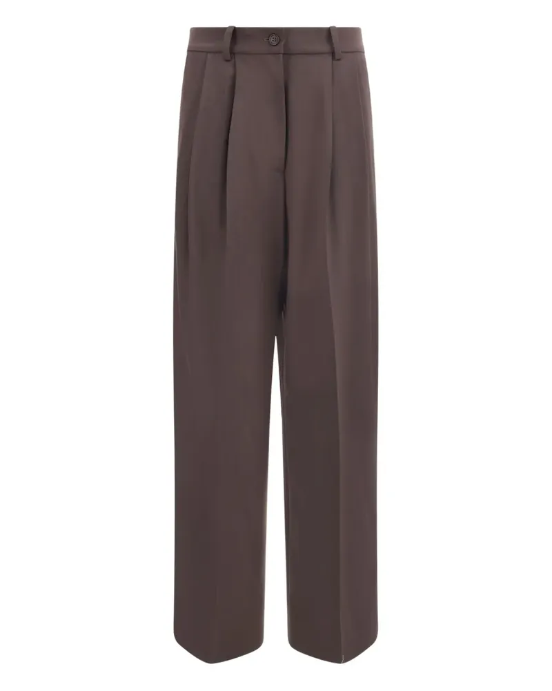 P.A.R.O.S.H. P.A.R.O H. Hose mit hohem Bund - Braun Braun