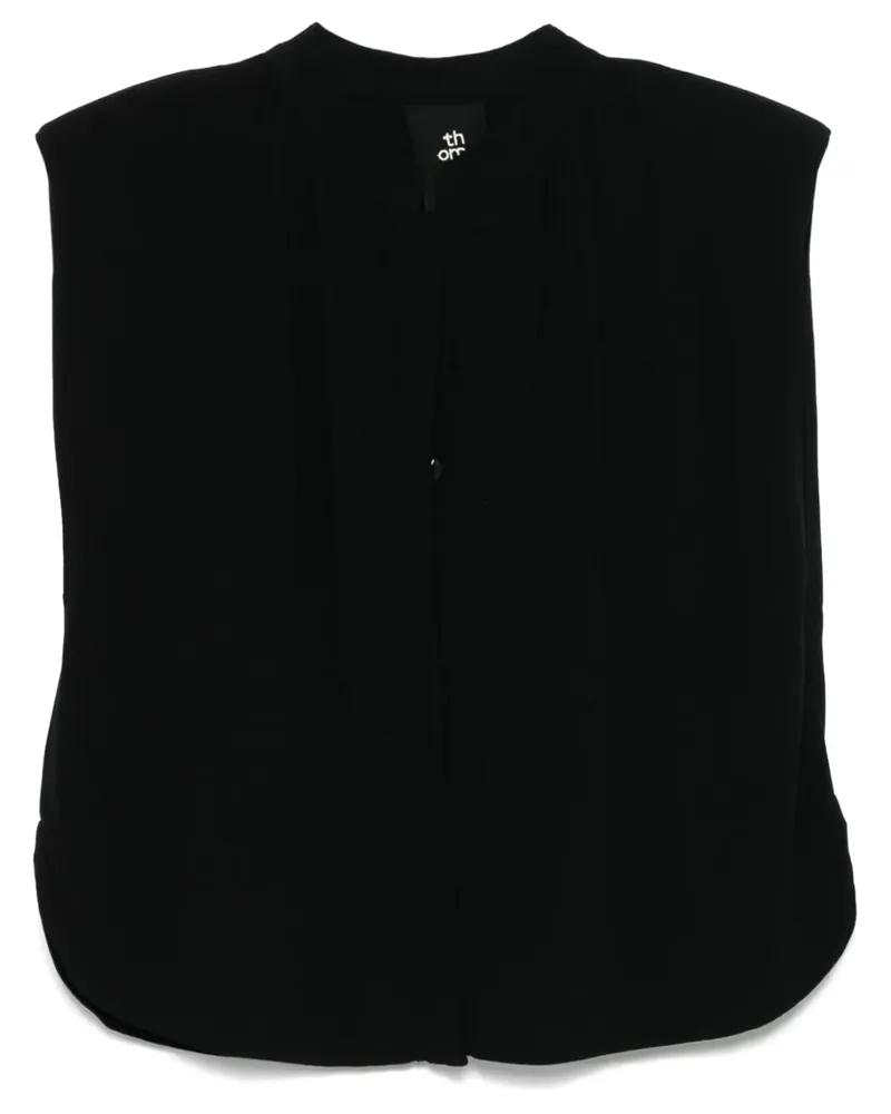 THOM KROM 13 Hemd - Schwarz Schwarz