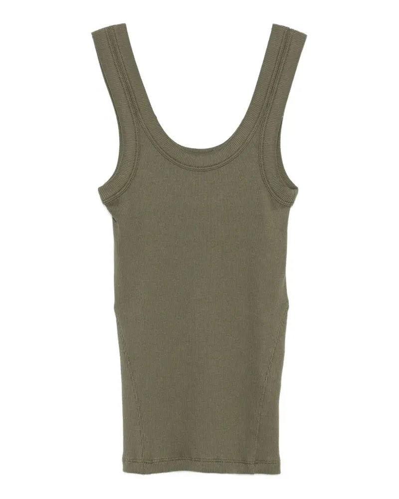 Rag & Bone Geripptes Tanktop - Grün Grün