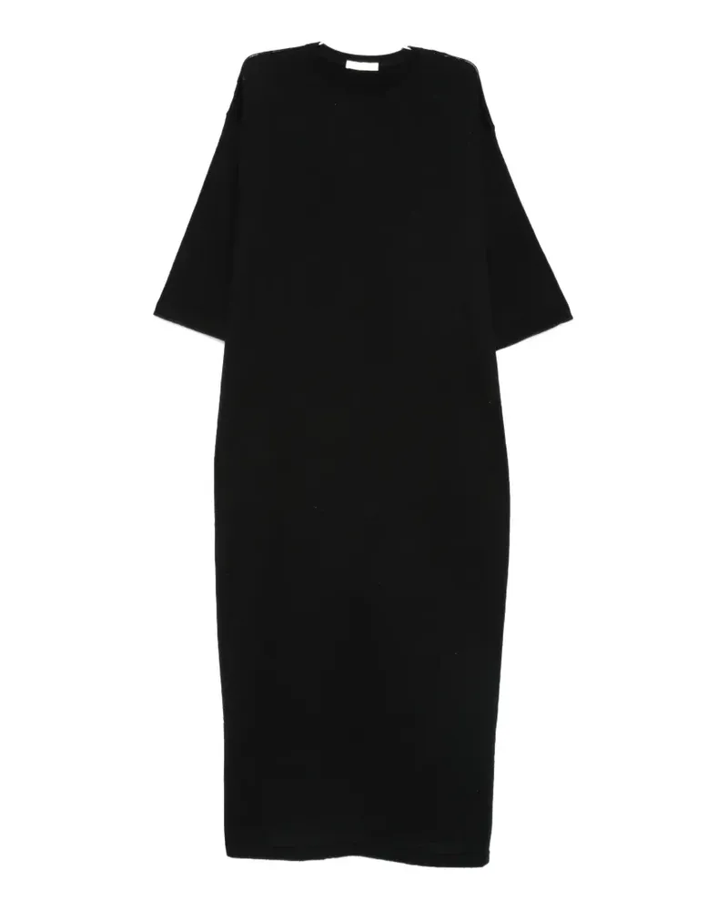 The Row short-sleeve dress - Schwarz Schwarz