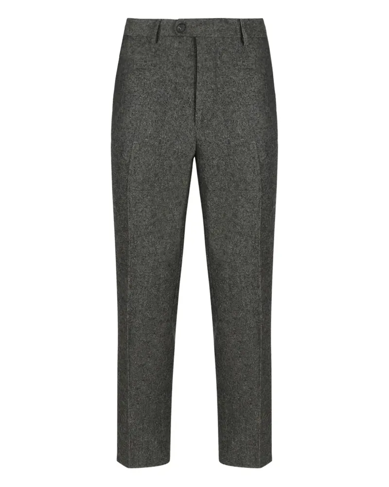 Selected Hose mit geradem Bein - Grau Grau