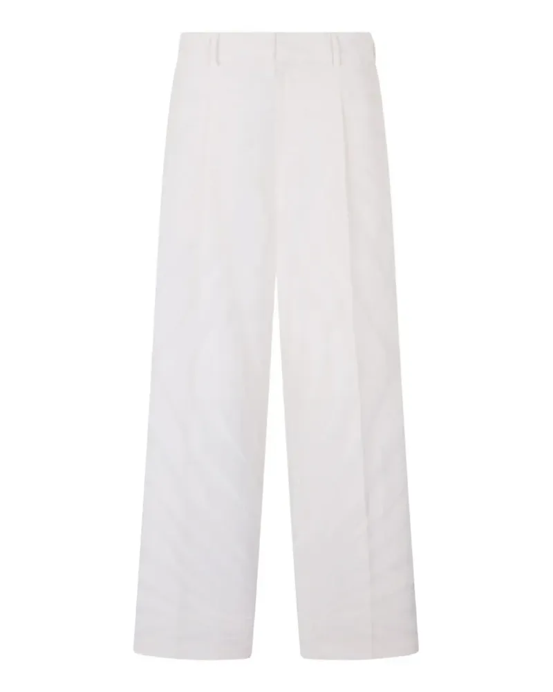 Roberto Cavalli Hose mit Ray-Print - Weiß Weiß