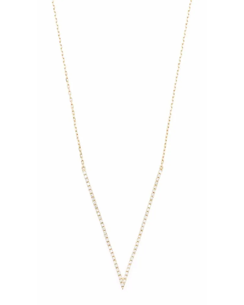 DJULA 18kt Gelbgoldhalskette mit Diamanten Gold