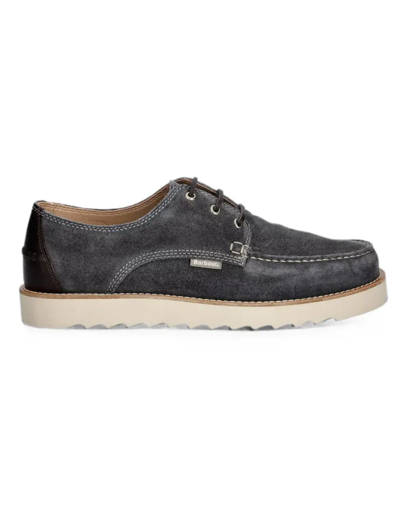 Barbour Aydon Derby-Schuhe aus Wildleder - Grau Grau