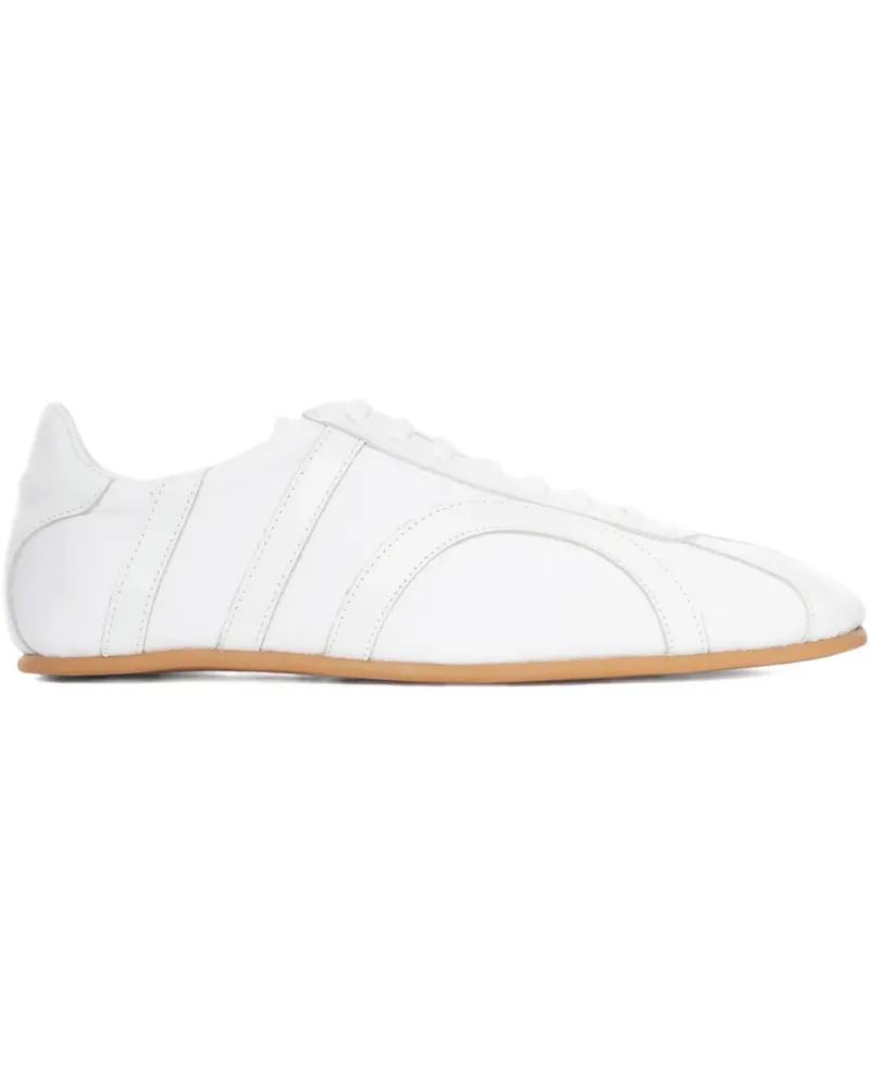 Totême Sneakers mit Ledereinsatz - Weiß Weiß