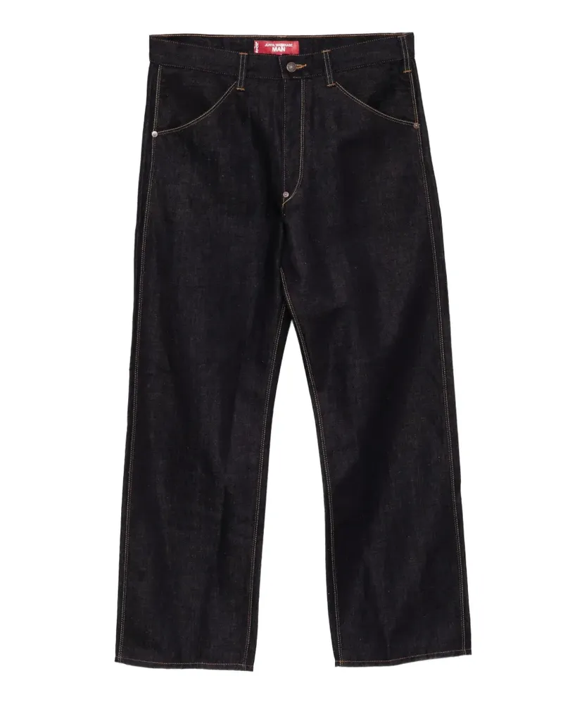 Junya Watanabe x Levis Jacquard-Jeans - Blau Blau