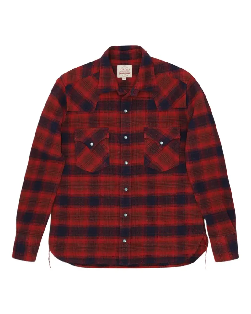 Fortela Ntex Western cotton shirt - Rot Rot