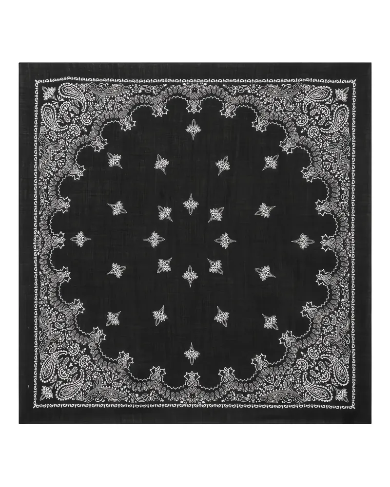 Destin Schal mit Paisleymuster - Schwarz Schwarz