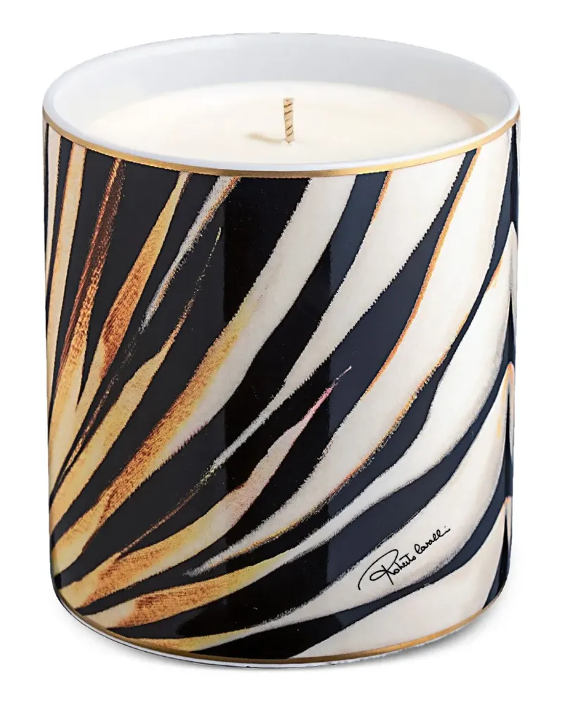 Roberto Cavalli Ray of Gold Kerze - Schwarz Schwarz
