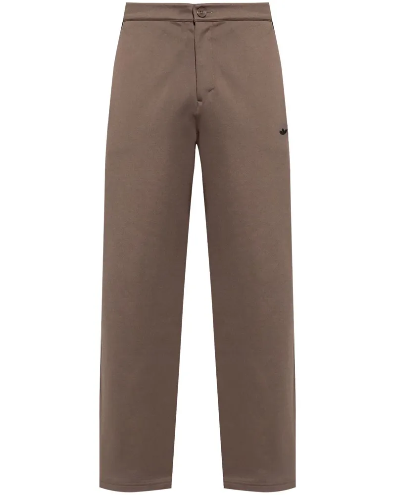 adidas Hose mit geradem Bein - Braun Braun