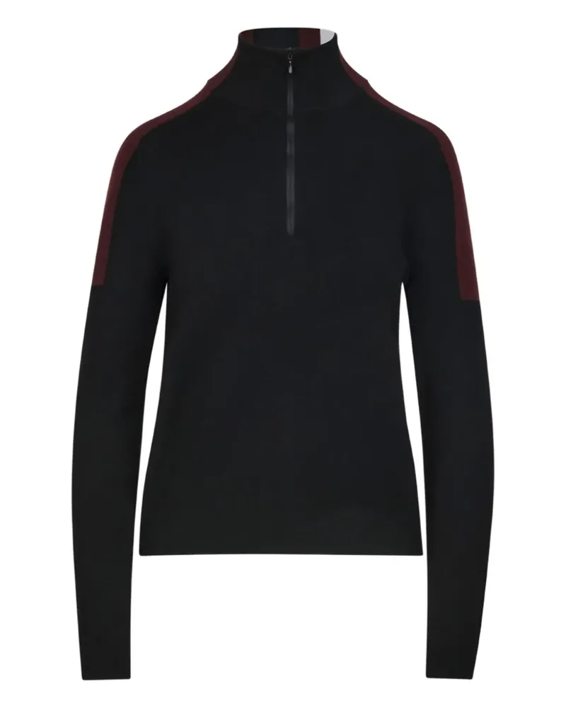 Aztech Mountain Caroline Sweatshirt mit Reißverschluss - Schwarz Schwarz