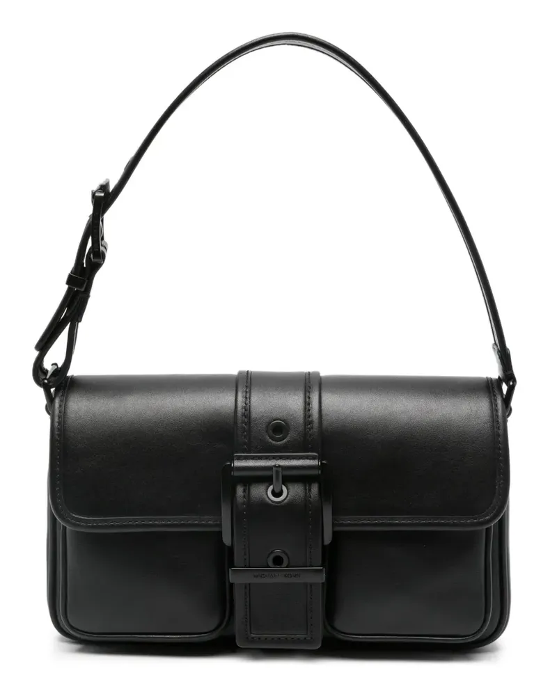 Michael Kors Colby Schultertasche mit Schnalle - Schwarz Schwarz