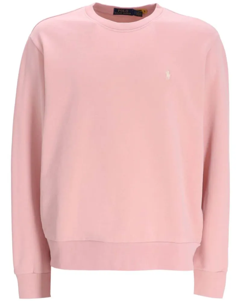 Ralph Lauren Sweatshirt mit Logo-Stickerei Rosa