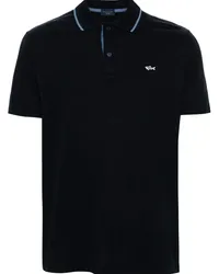 Paul & Shark Poloshirt mit Logo-Patch Blau