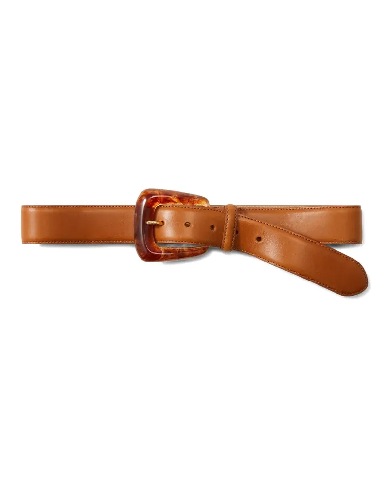 Veronica Beard arch resin belt - Braun Braun